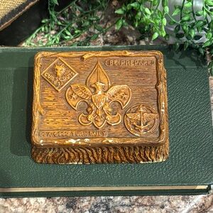 Vintage Boy Scouts trinket box